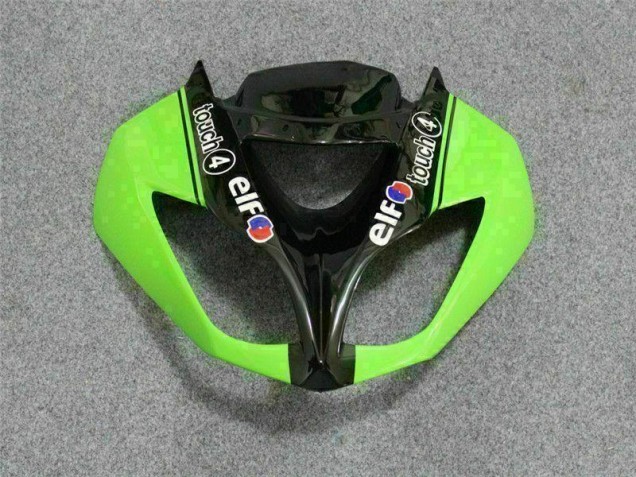 Carénage Moto ZX6R 09-12 - Noir Vert 3M Touch4 Carénage Moto ZX6R 09-12 - Noir Vert 3M Touch4