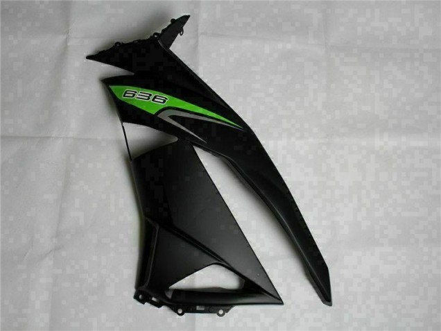 Carénage Moto ZX6R 09-12 - Noir Vert 636 Carénage Moto ZX6R 09-12 - Noir Vert 636
