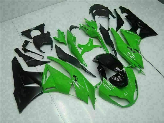 Carénage Moto ZX6R 09-12 - Noir Vert Carénage Moto ZX6R 09-12 - Noir Vert