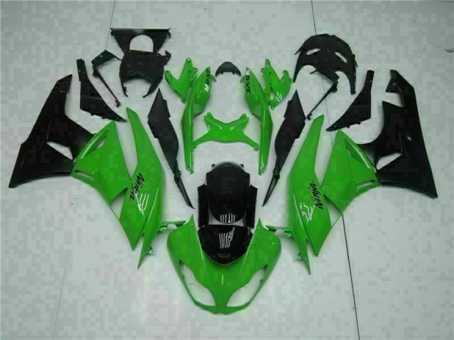 Carénage Moto ZX6R 09-12 - Noir Vert Carénage Moto ZX6R 09-12 - Noir Vert