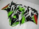 Carénage Moto ZX6R 09-12 - Noir Vert Rouge Carénage Moto ZX6R 09-12 - Noir Vert Rouge