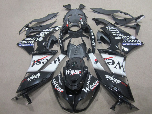 Carénage Moto ZX6R 09-12 - Noir West Carénage Moto ZX6R 09-12 - Noir West