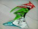 Carénage Moto ZX6R 09-12 - Rouge Vert Motocard