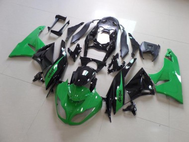Carénage Moto ZX6R 09-12 - Vert et Noir