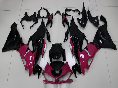 Carénage Moto ZX6R 19-23 - Rose Noir