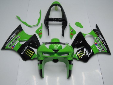 Carénage Moto ZX6R 98-99 - Vert Monster