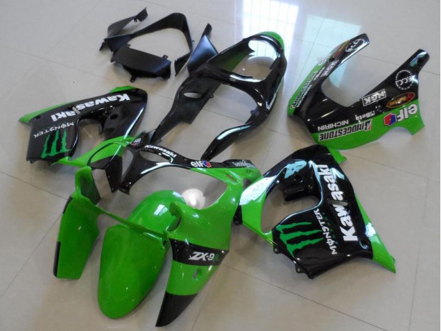 Carénage Moto ZX9R 00-01 - Vert Monster Carénage Moto ZX9R 00-01 - Vert Monster