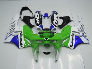 Carénage Moto ZX9R 94-97 - Vert Blanc