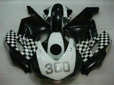 Carénages Moto CBR 1000 RR 04-05 - Blanc Noir