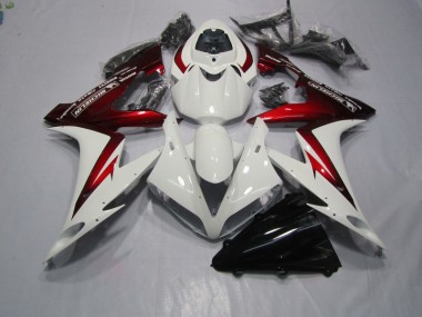 Carénages Moto CBR 1000 RR 04-05 - Blanc Rouge