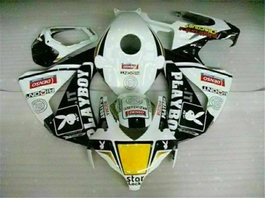 Carénages Moto CBR 1000 RR 08-11 - Blanc Noir Playboy