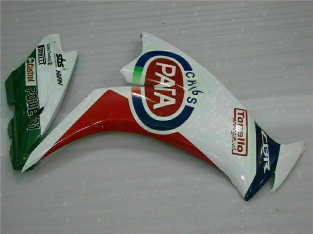 Carénages Moto CBR 1000 RR 12-16 - Rouge Blanc PATA