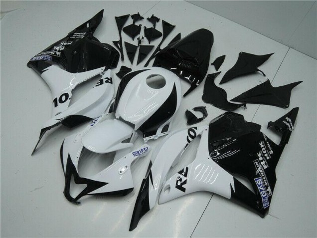 Carénages Moto CBR 600 RR 09-12 - Blanc Noir Carénages Moto CBR 600 RR 09-12 - Blanc Noir