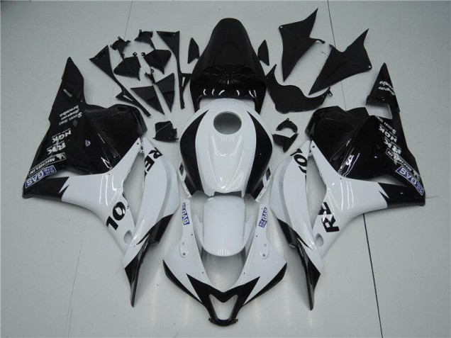 Carénages Moto CBR 600 RR 09-12 - Blanc Noir Carénages Moto CBR 600 RR 09-12 - Blanc Noir