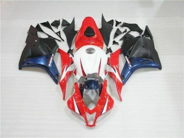 Carénages Moto CBR 600 RR 09-12 - Noir Rouge Blanc