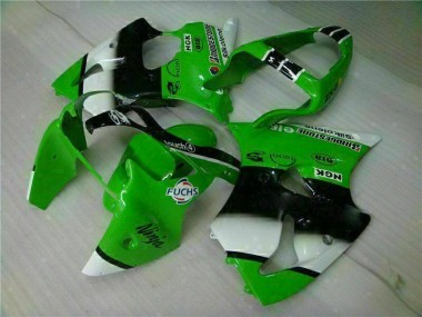 Carénages Moto & Carrosserie ZX6R 00-02 - Vert Noir