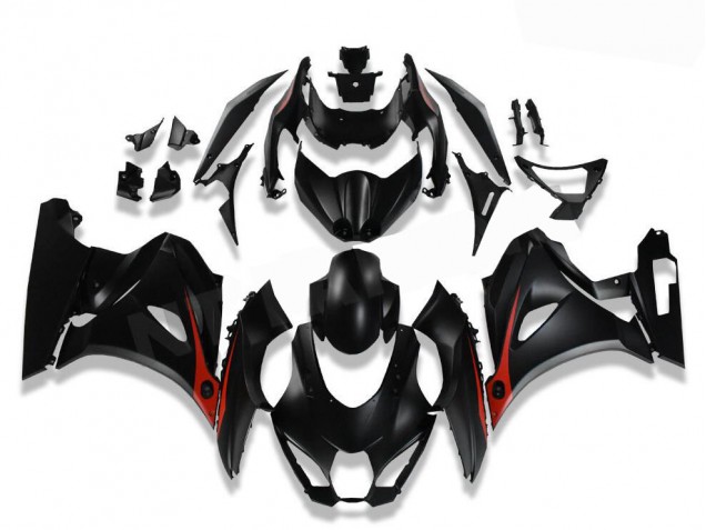 Carénages Moto GSXR 1000 17-23 - Noir Rouge Carénages Moto GSXR 1000 17-23 - Noir Rouge