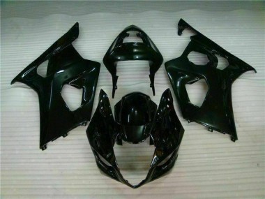 Carénages Moto GSXR 1000 K3 03-04 - Noir Brillant