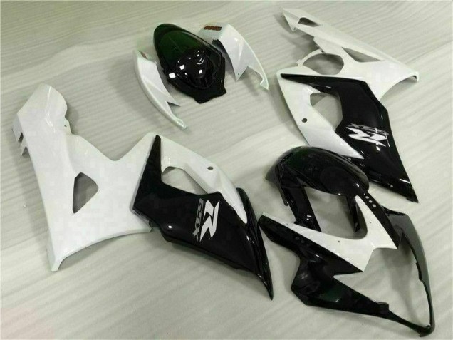 Carénages Moto GSXR 1000 K5 05-06 - Blanc Noir