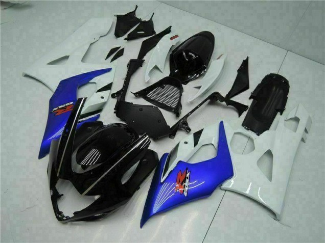 Carénages Moto GSXR 1000 K5 05-06 - Bleu Blanc Carénages Moto GSXR 1000 K5 05-06 - Bleu Blanc