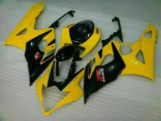 Carénages Moto GSXR 1000 K5 05-06 - Jaune Noir Carénages Moto GSXR 1000 K5 05-06 - Jaune Noir