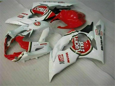 Carénages Moto GSXR 1000 K5 05-06 - Rouge Blanc