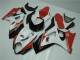 Carénages Moto GSXR 1000 K7 07-08 - Rouge Blanc Carénages Moto GSXR 1000 K7 07-08 - Rouge Blanc