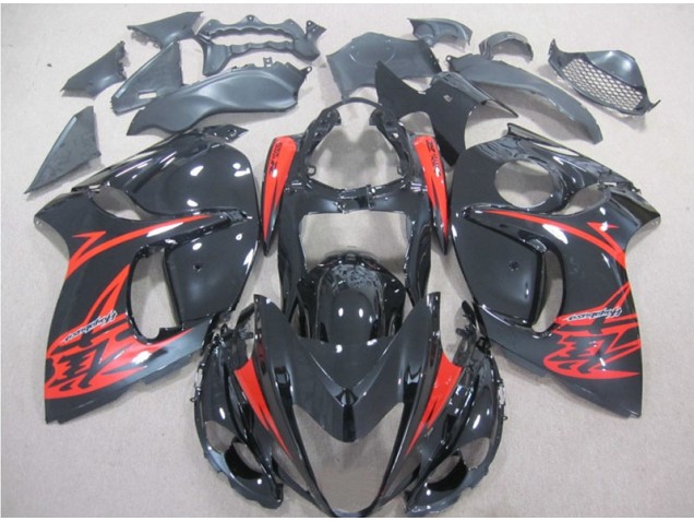 Carénages Moto GSXR 1300 Hayabusa 08-19 - Noir Rouge Carénages Moto GSXR 1300 Hayabusa 08-19 - Noir Rouge