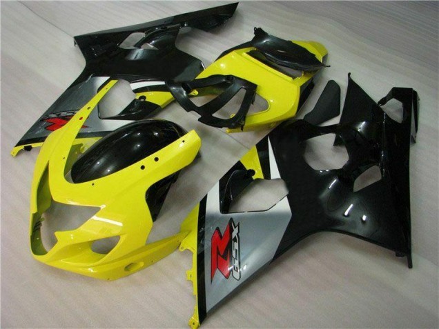 Carénages Moto GSXR 600 / 750 K4 04-05 - Jaune Noir Carénages Moto GSXR 600 / 750 K4 04-05 - Jaune Noir
