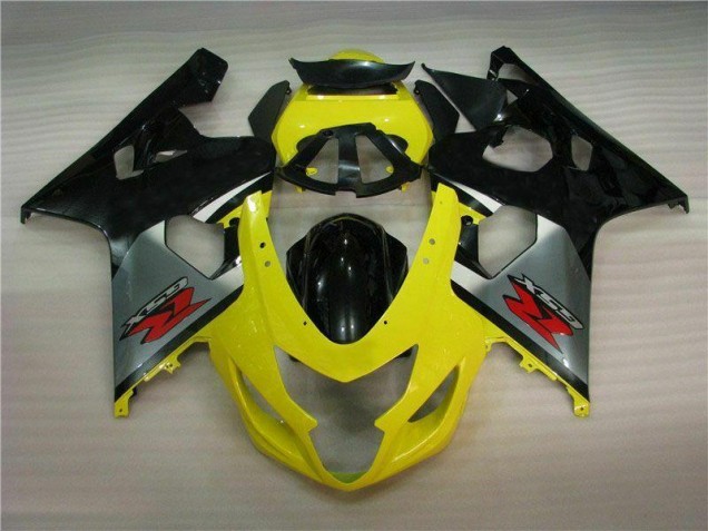 Carénages Moto GSXR 600 / 750 K4 04-05 - Jaune Noir Carénages Moto GSXR 600 / 750 K4 04-05 - Jaune Noir