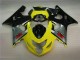 Carénages Moto GSXR 600 / 750 K4 04-05 - Jaune Noir Carénages Moto GSXR 600 / 750 K4 04-05 - Jaune Noir