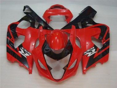 Carénages Moto GSXR 600 / 750 K4 04-05 - Rouge Noir