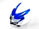 Carénages Moto GSXR 600 / 750 K8 08-10 - Bleu Blanc Carénages Moto GSXR 600 / 750 K8 08-10 - Bleu Blanc