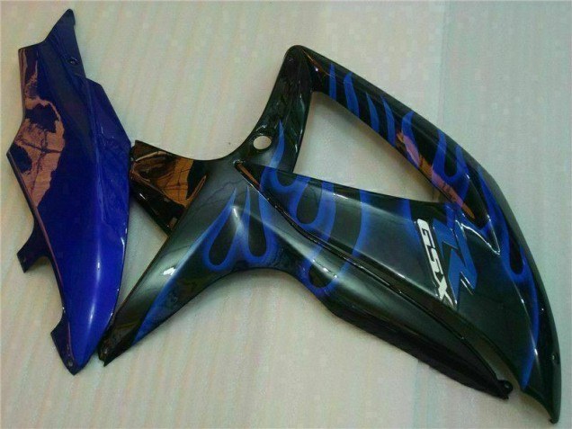 Carénages Moto GSXR 600 / 750 K8 08-10 - Bleu Noir Carénages Moto GSXR 600 / 750 K8 08-10 - Bleu Noir