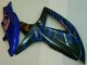 Carénages Moto GSXR 600 / 750 K8 08-10 - Bleu Noir Carénages Moto GSXR 600 / 750 K8 08-10 - Bleu Noir