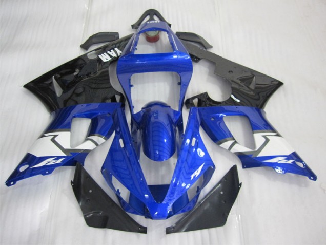 Carénages Moto R1 00-01 - Bleu Noir Blanc Carénages Moto R1 00-01 - Bleu Noir Blanc