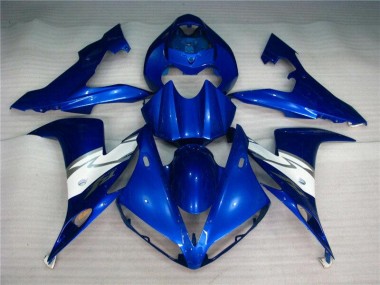 Carénages Moto R1 04-06 - Bleu Blanc