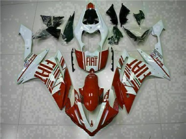 Carénages Moto R1 07-08 - Rouge Blanc