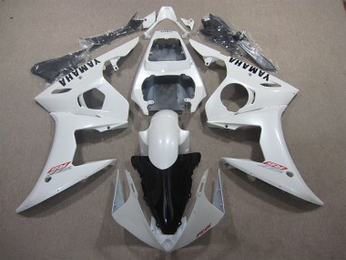 Carénages Moto R6 03-05 - Blanc