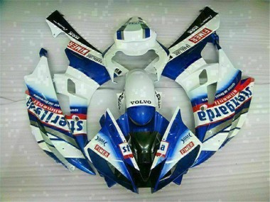 Carénages Moto R6 06-07 - Blanc Bleu