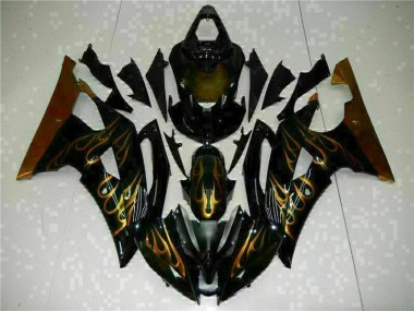 Carénages Moto R6 08-16 - Noir