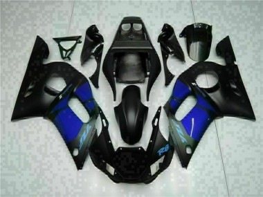 Carénages Moto R6 98-02 - Bleu Noir