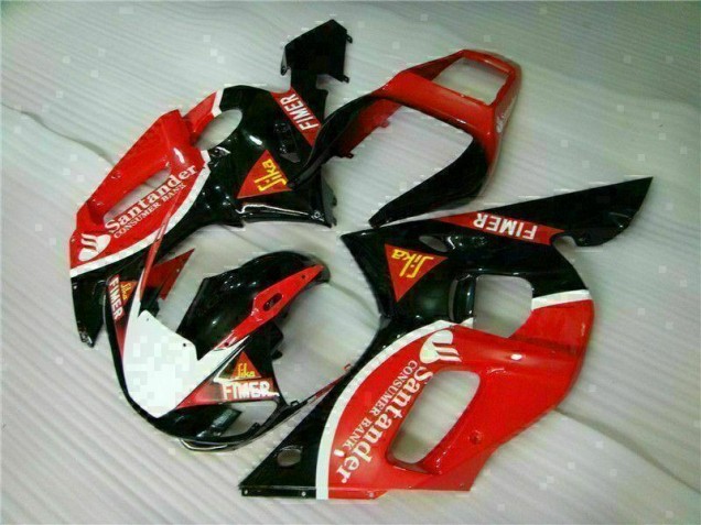 Carénages Moto R6 98-02 - Rouge Noir Carénages Moto R6 98-02 - Rouge Noir