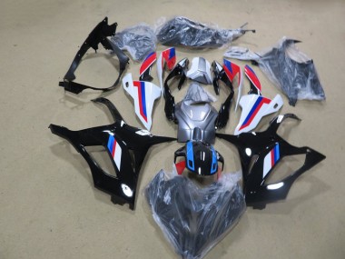 Carénages Moto S1000RR 19-21 - Noir Blanc Rouge Bleu