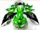 Carénages Moto ZX14R ZZR 1400 12-21 - Noir Vert Carénages Moto ZX14R ZZR 1400 12-21 - Noir Vert