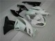 Carénages Moto ZX6R 09-12 - Blanc Noir Carénages Moto ZX6R 09-12 - Blanc Noir
