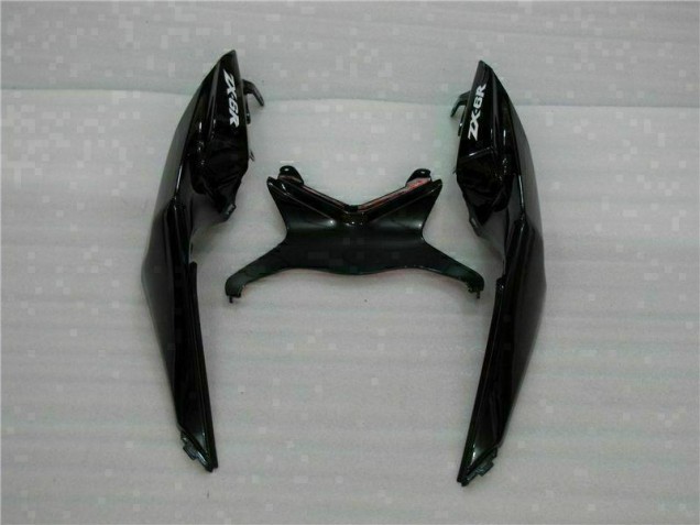 Carénages Moto ZX6R 09-12 - Blanc Noir Carénages Moto ZX6R 09-12 - Blanc Noir