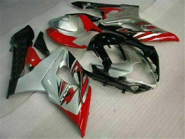 Carrosserie Moto GSXR 1000 K5 05-06 - Rouge Blanc Carrosserie Moto GSXR 1000 K5 05-06 - Rouge Blanc