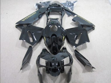 Carrosserie Moto CBR 600 RR 03-04 - Noir Or Décalque