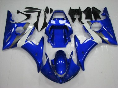 Carrosserie Moto R6 03-05 - Bleu Blanc